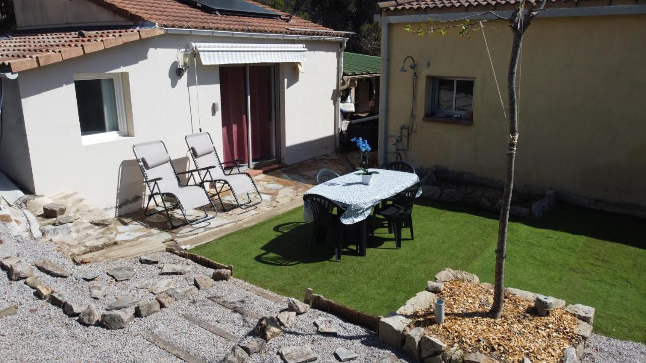 Proche Ajaccio Maisonnette Independante 4 Personnes Au Calme Alata Zewnętrze zdjęcie